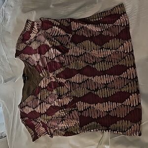 Alfani Pink and Purple Top Woman's Size 1X